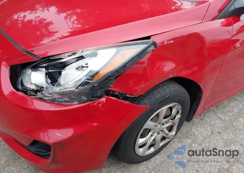 2013 Hyundai Accent Gls from USA, damaged, VIN KMHCT4AE6DU405747